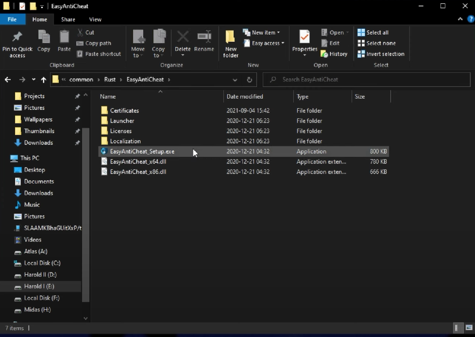 Easy Anti-Cheat installation method 3